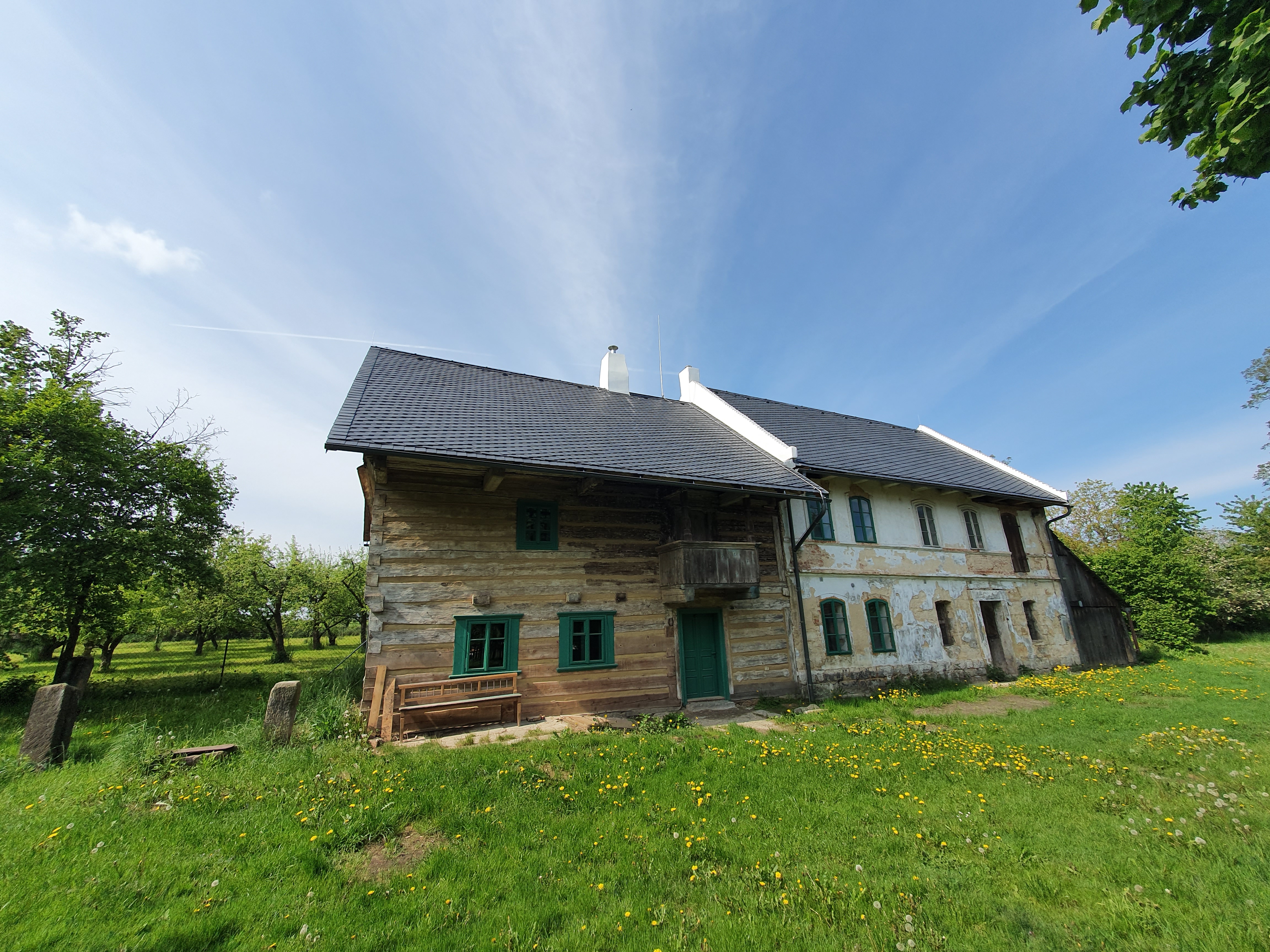 Rekonstrukce střechy Víska u Březovic - Kokořín 